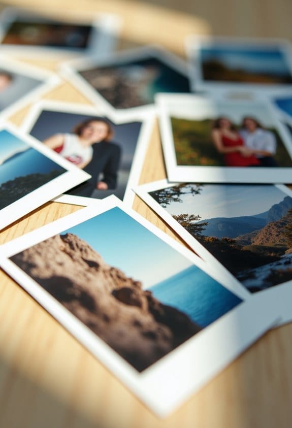 create a polaroid photo wall
