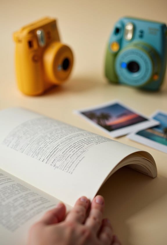 familiarize with instant camera