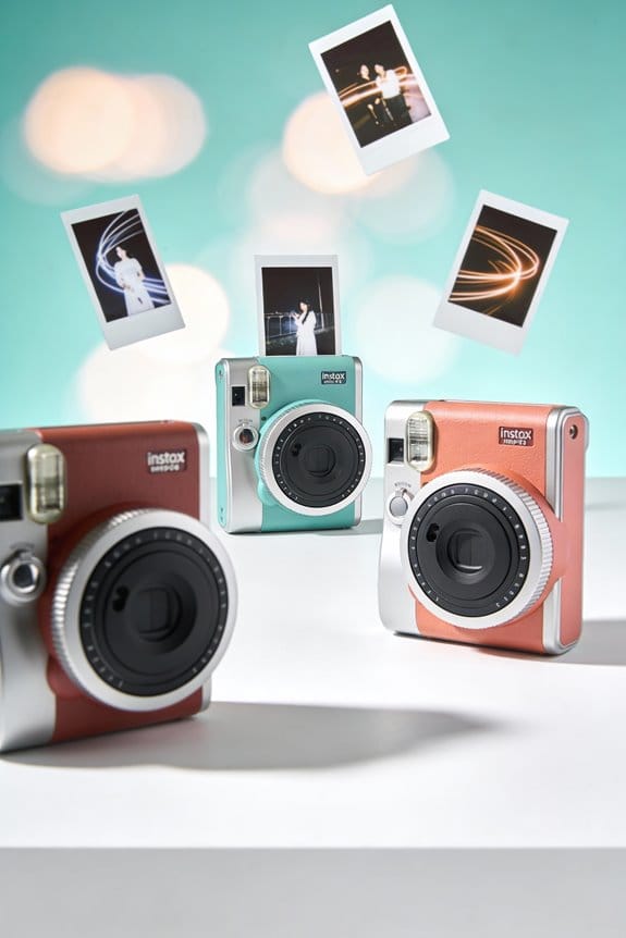 instant camera light trails