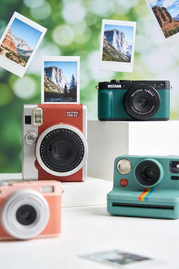 instant camera nature captures