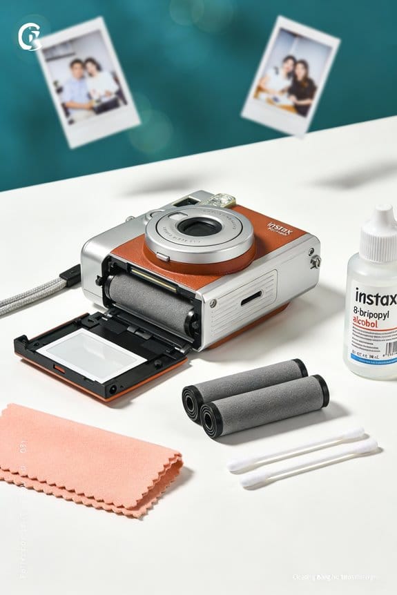 maintain instant camera components